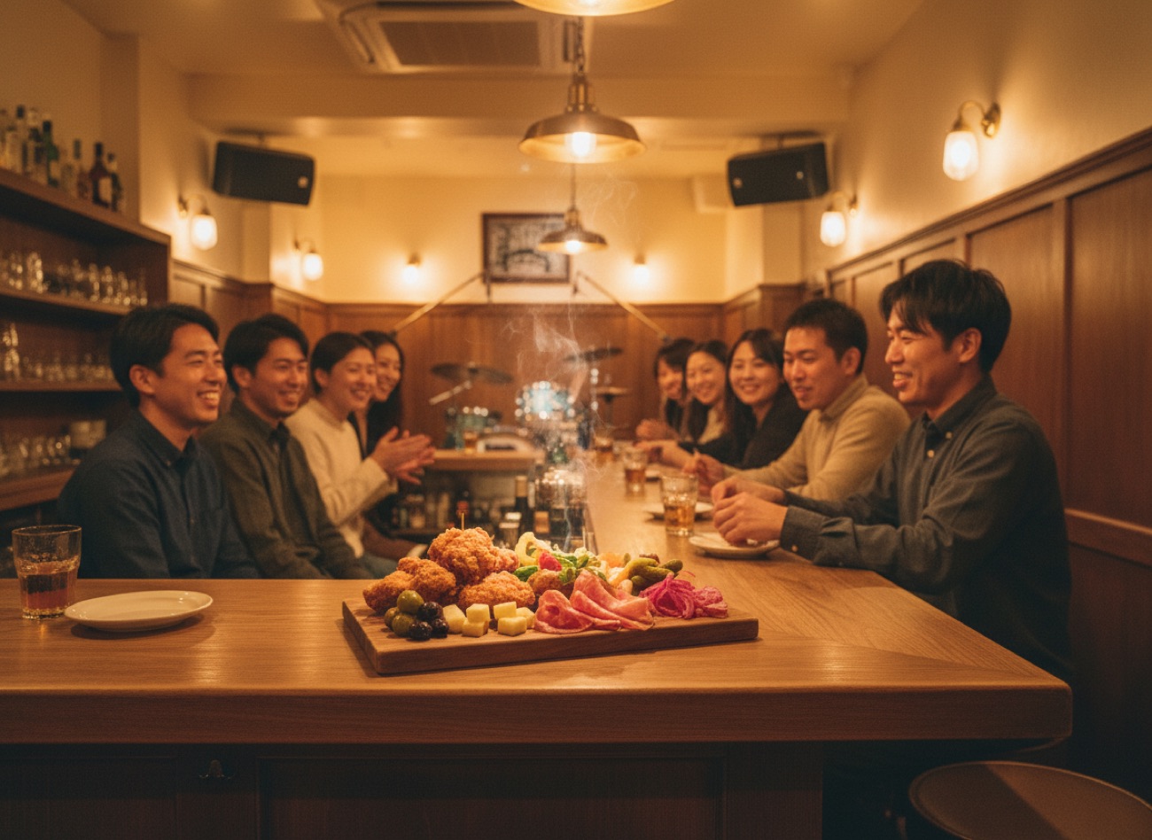 炭火の香りの、手仕事つまみ。