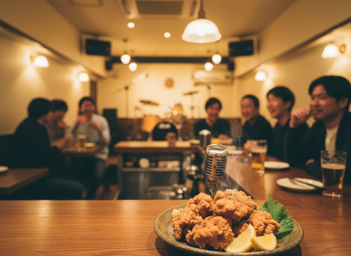 炭火の鶏唐揚げ