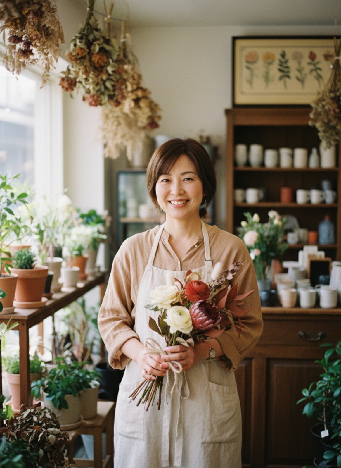 花綴り 店主・フローリスト 森下 里佳