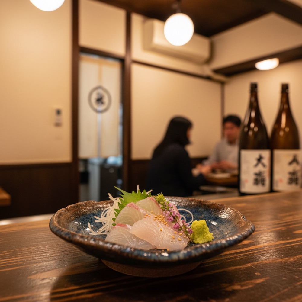 日向燗の一皿
