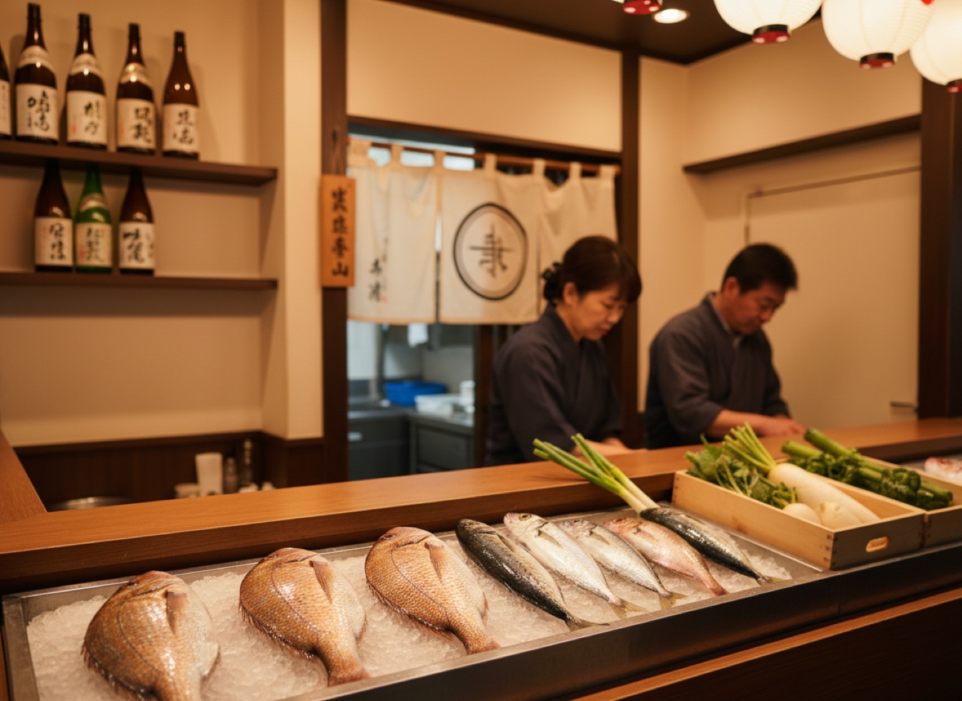 肴は、酒の隣で完成する。