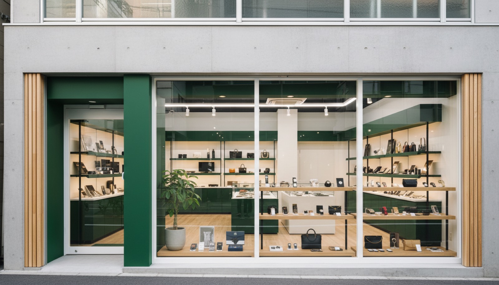 買取専門店 みどり堂の外観