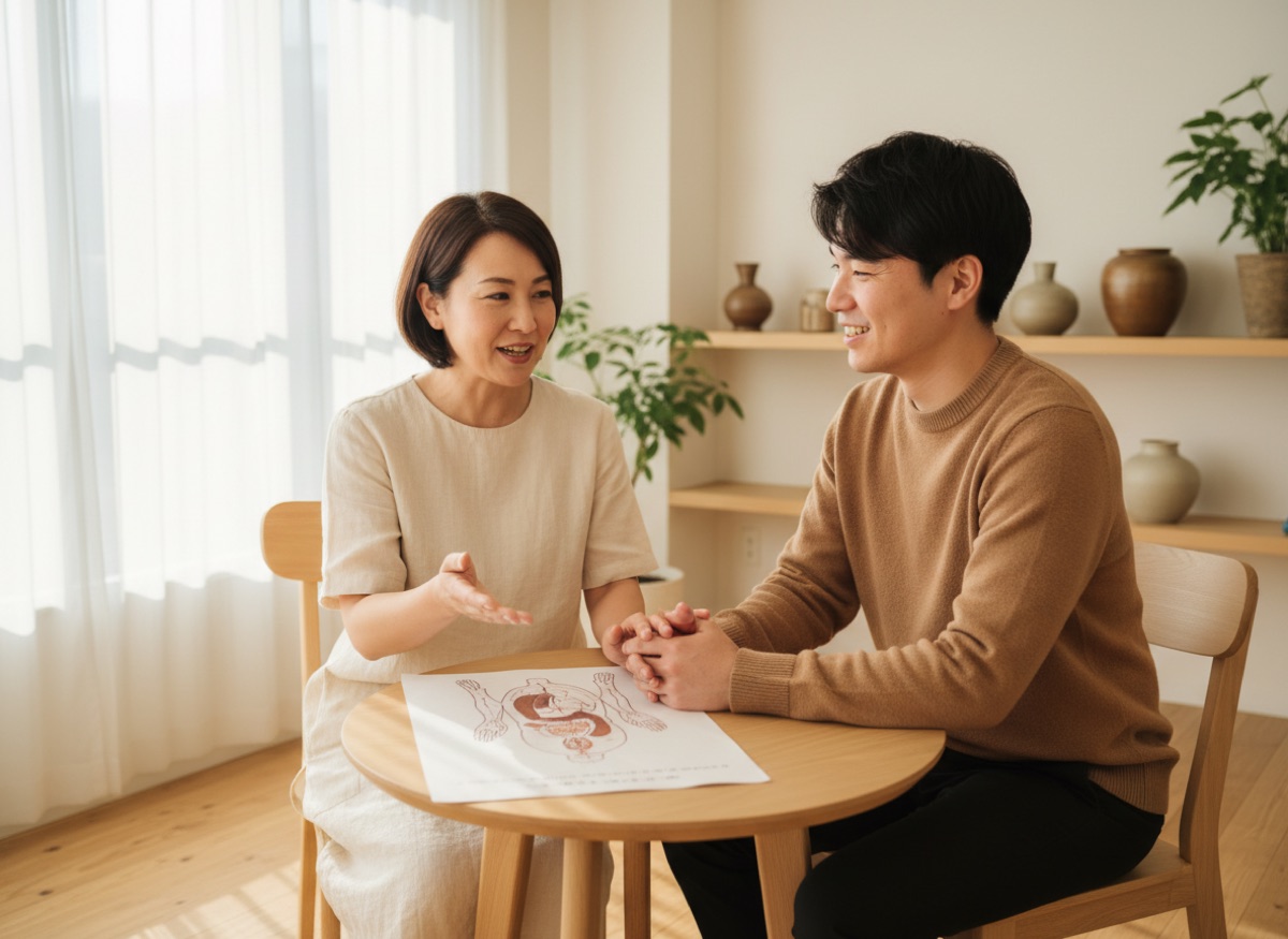 はりとお灸で、体のめぐりを整える。