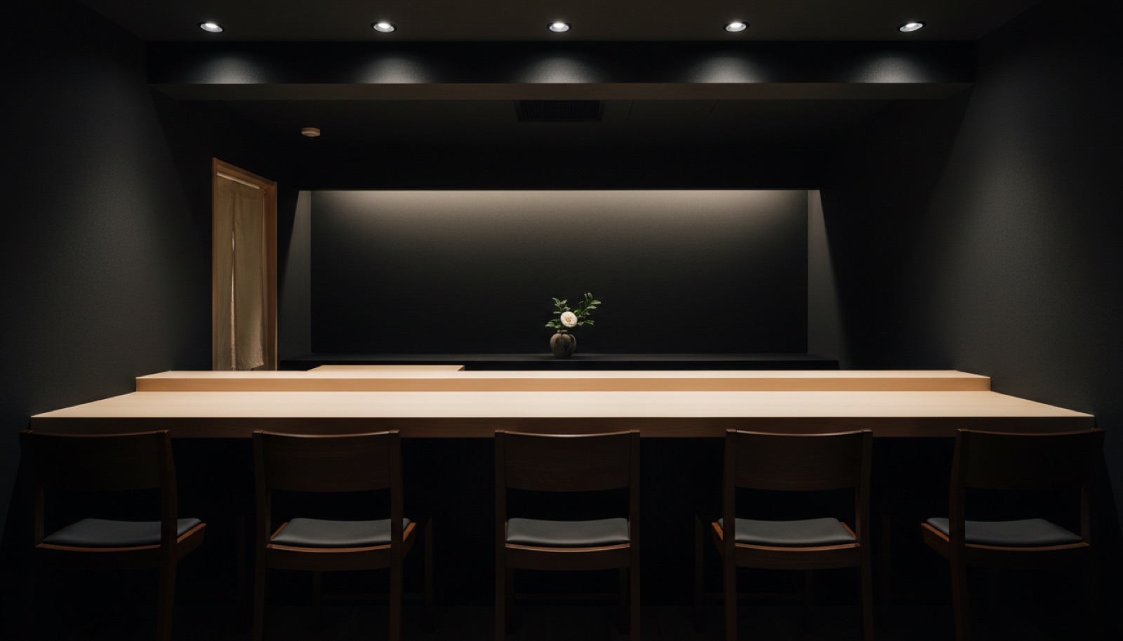 鮨 月白の店内